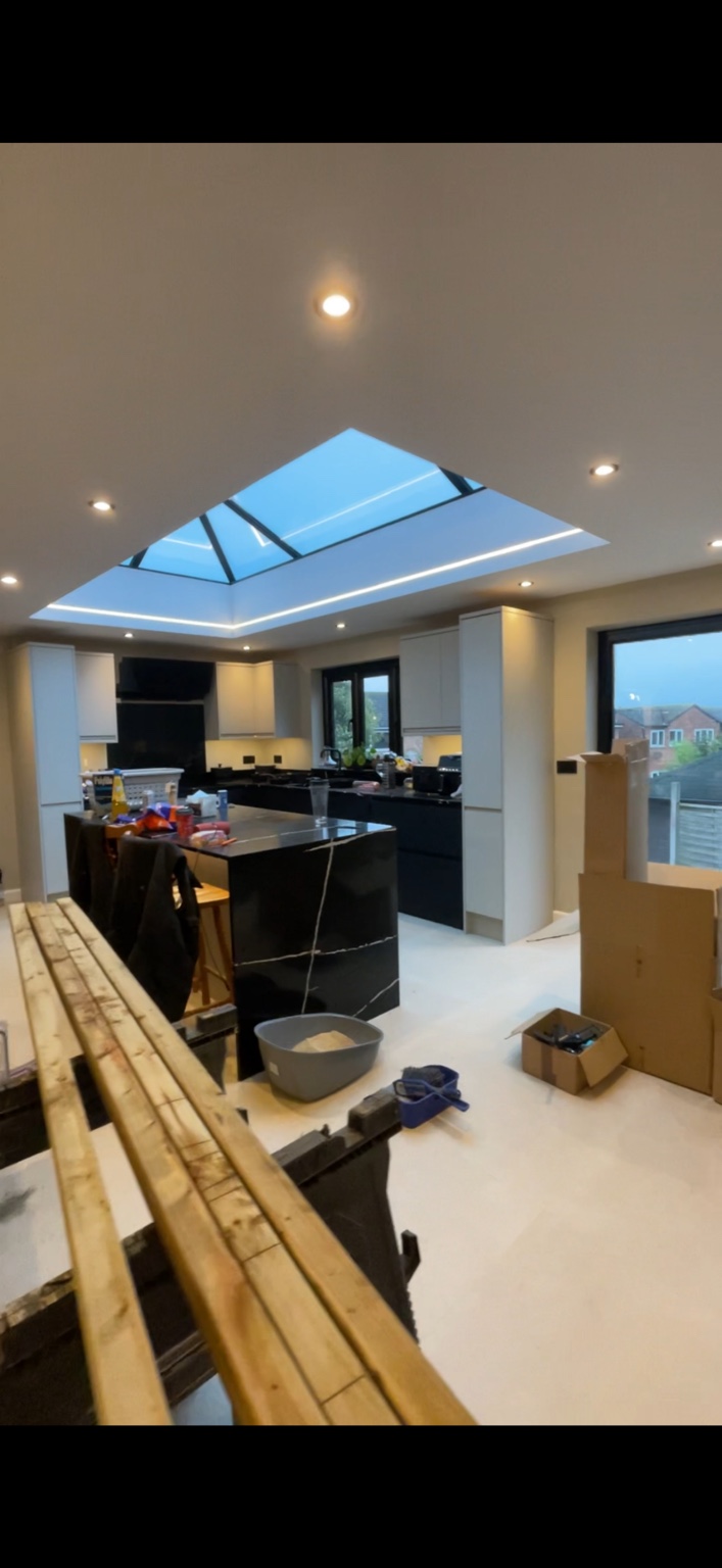 Indoor lighting installation